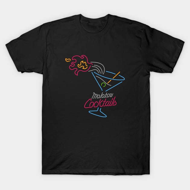 Molotov cocktail T-Shirt by rodrigobhz